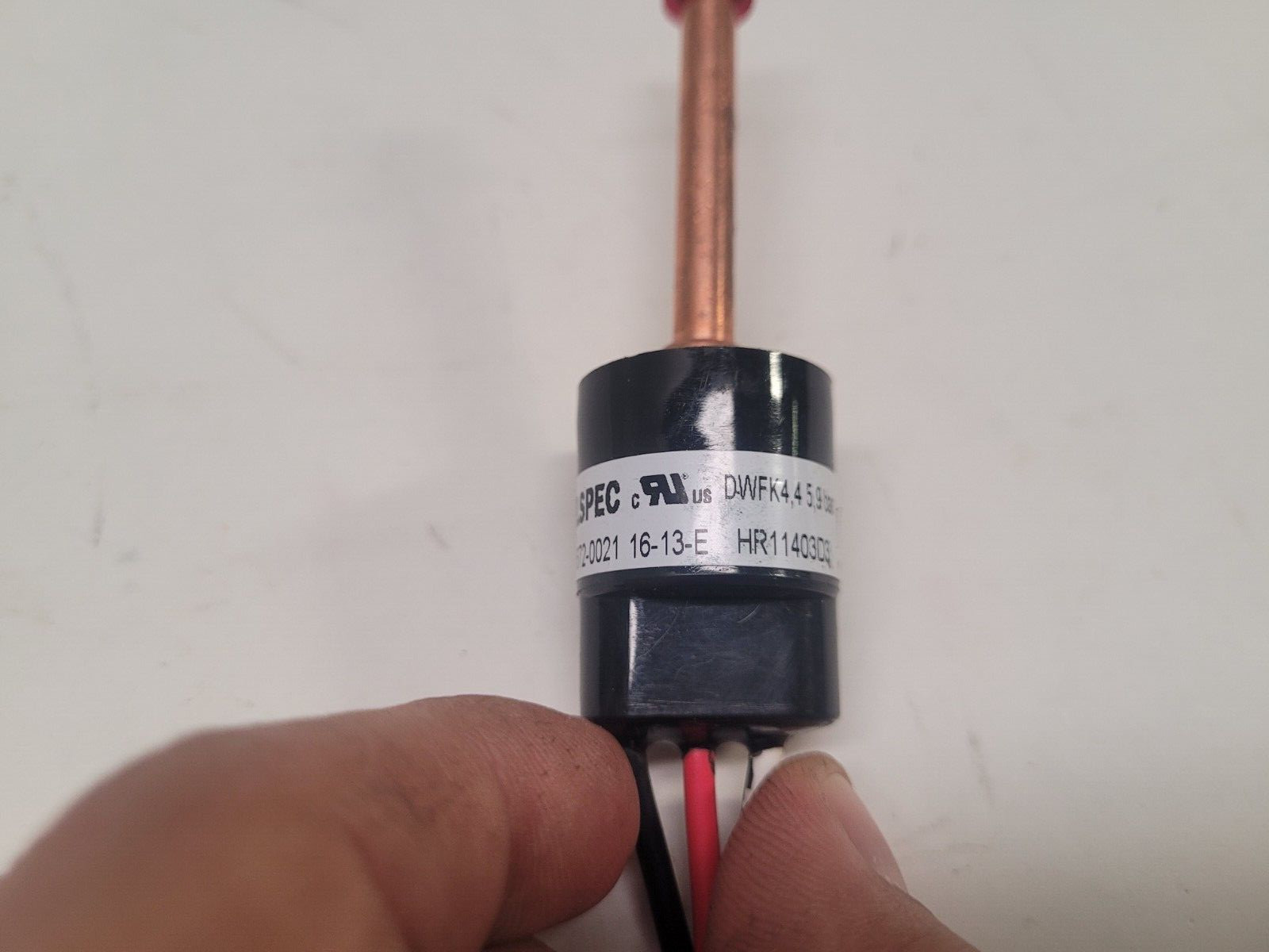 Wilspec HR250-672-0021 Low Pressure Switch DWFK4, 4 5, 9 bar HR11403D3