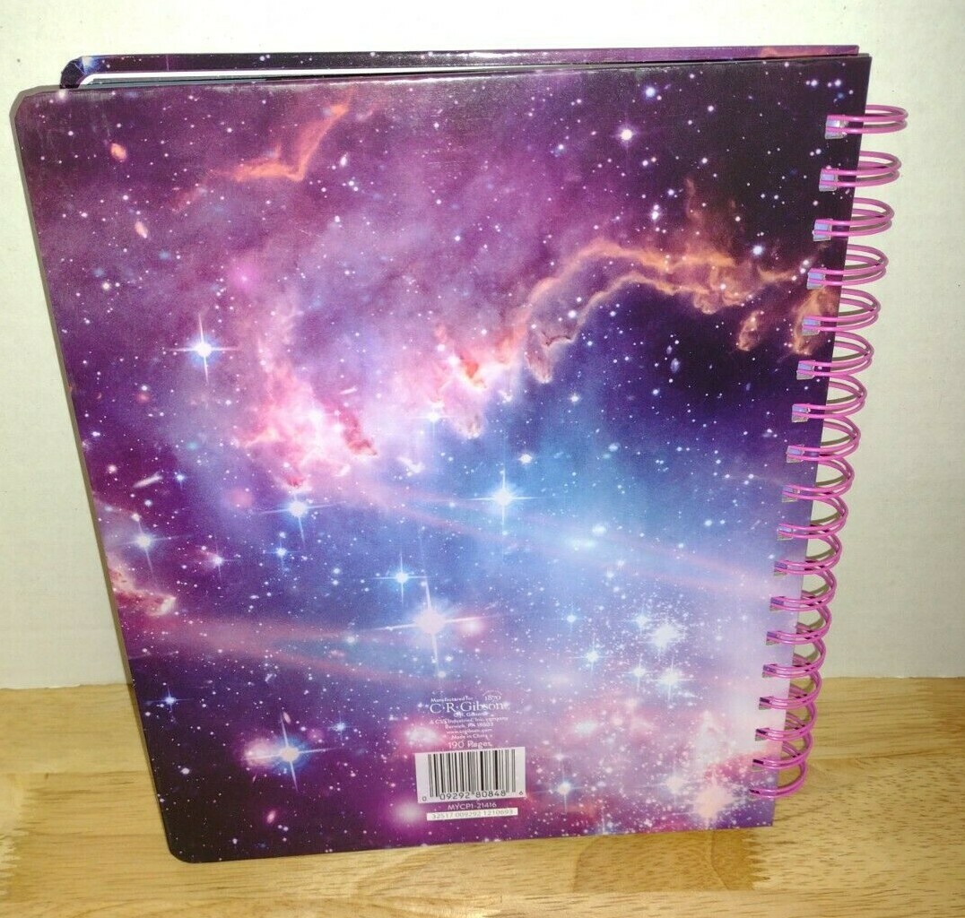 DIY Crafted Cosmic Planner 12 Months Junk Journal 190 Pages Younicorn-a-topia