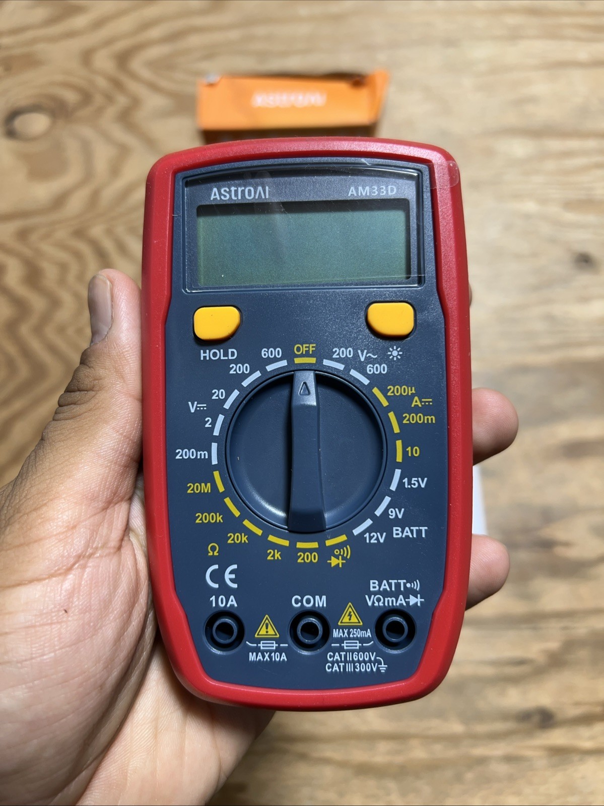 Astro AI AM33D 2000 Counts Digital Multimeter Tester AstroAI