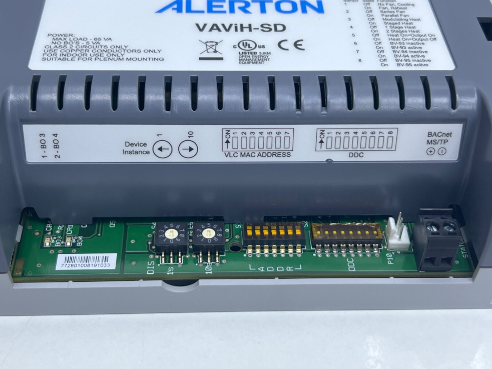 ALERTON VAVIH-SD VAV CONTROLLER ACTUAQTOR