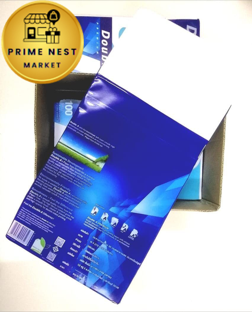 A4 Size Premium Printer Paper – Great for Printing 100 Sheets – 21 lb, White