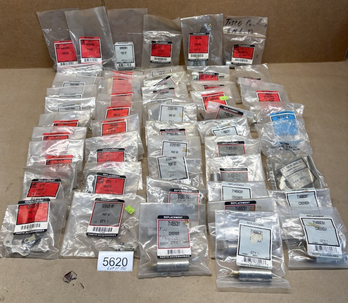 TISCO Point Set Condenser Mixed Lot Tractor Parts NOS OEM Wholesale Lot 71455C91