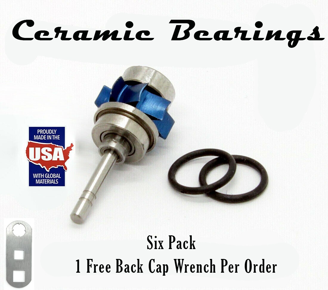 Midwest Tradition Lever Turbines Integral Shield Ceramic Bearings 6-pack