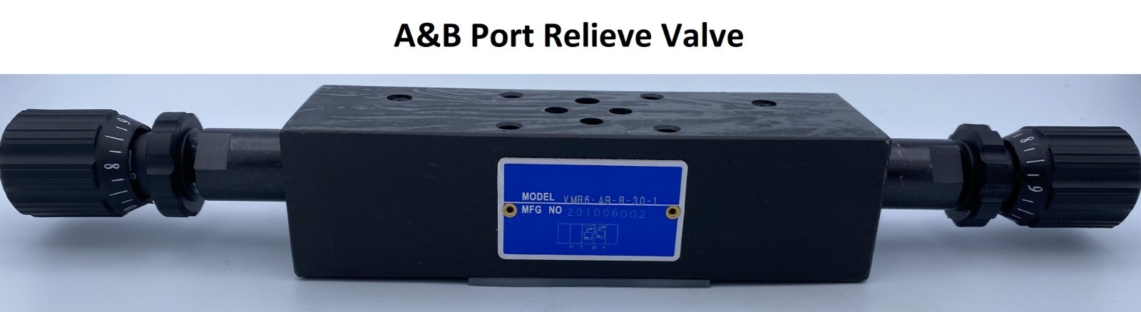Pressure Relieve Valve D03 (NG6) Module 9-12 gpm 3045 psi