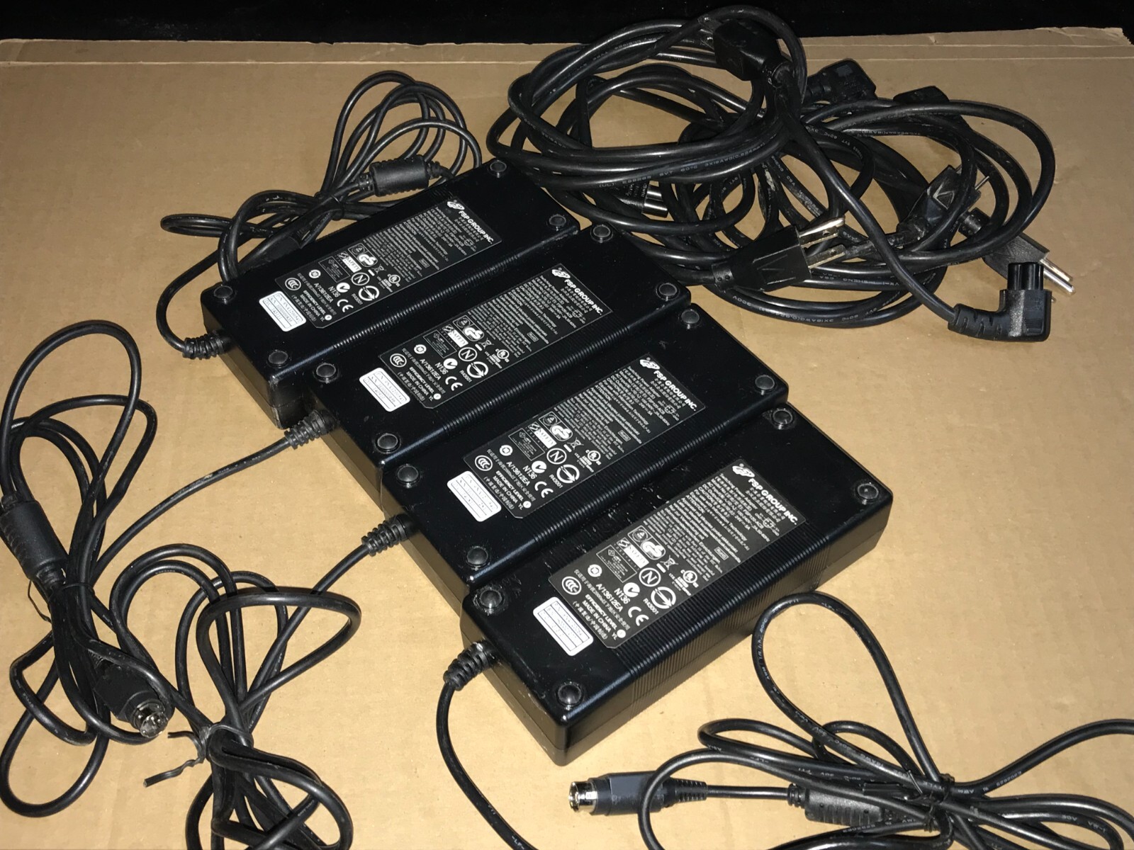 Lot of 4 FSP Group 24V 5A 4-pin Power Adapters FSP120-ACB FSP120ACB 9NA1200541