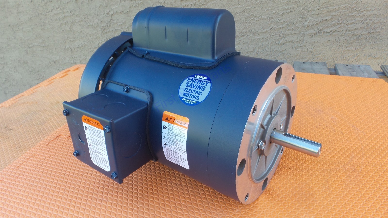 Leeson 110058.00 Motor C6C17FC7 1HP 115V 230V 1725 RPM 1PH TEFC 56C General NEW