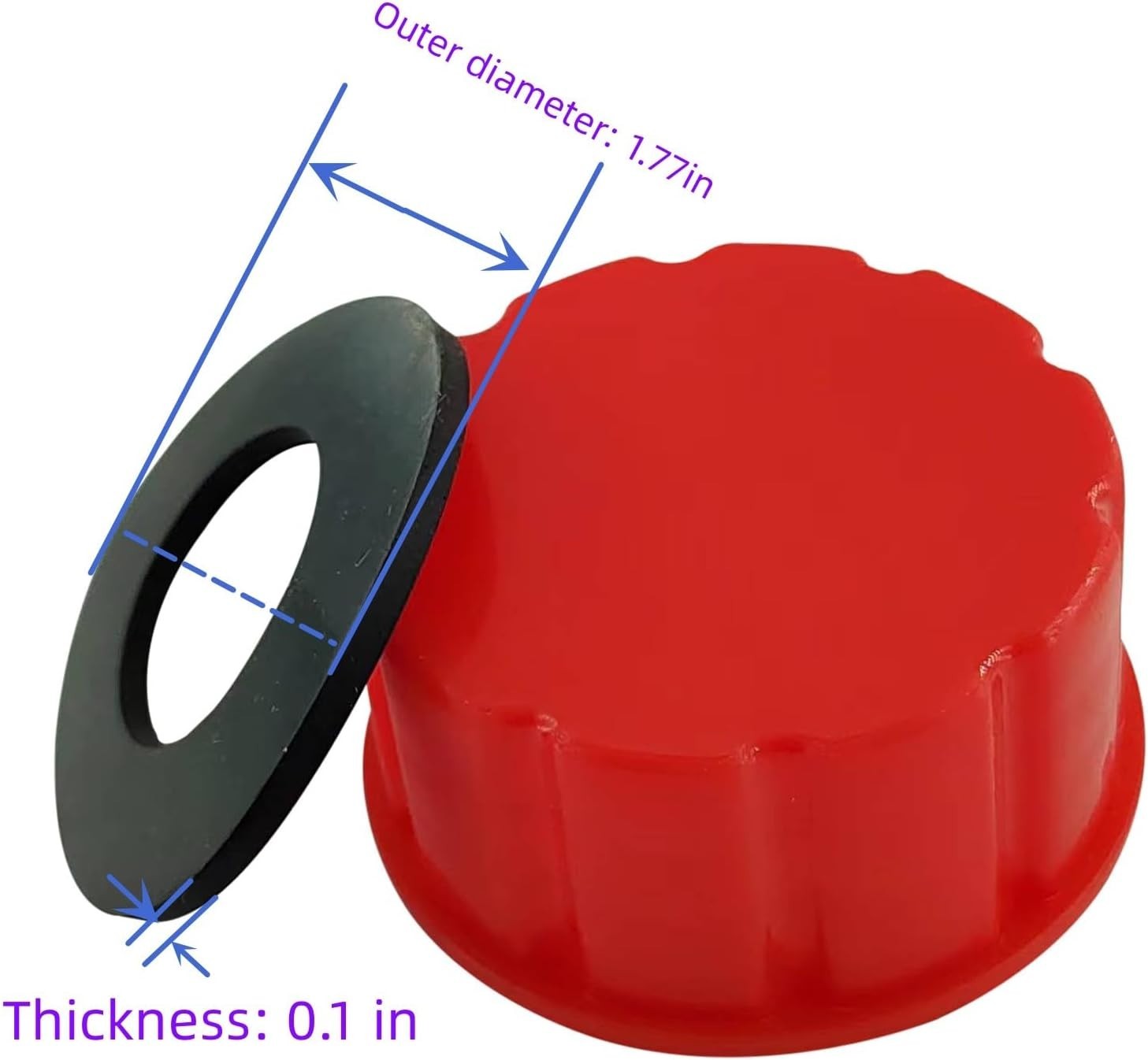Upgrade Your Fuel System – 5 Pack Gas Can Cap Replacement for 1-5 Gallon Tanks