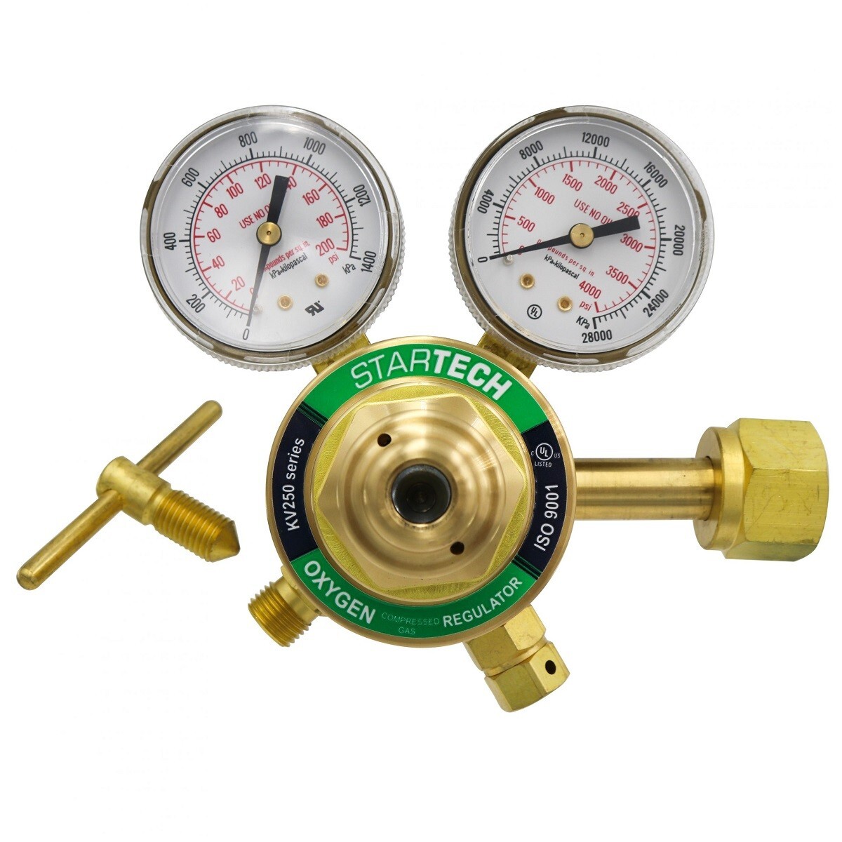 Gas Regulator Oxygen Acetylene Set Heavy Duty Compatible with Victor Regulators