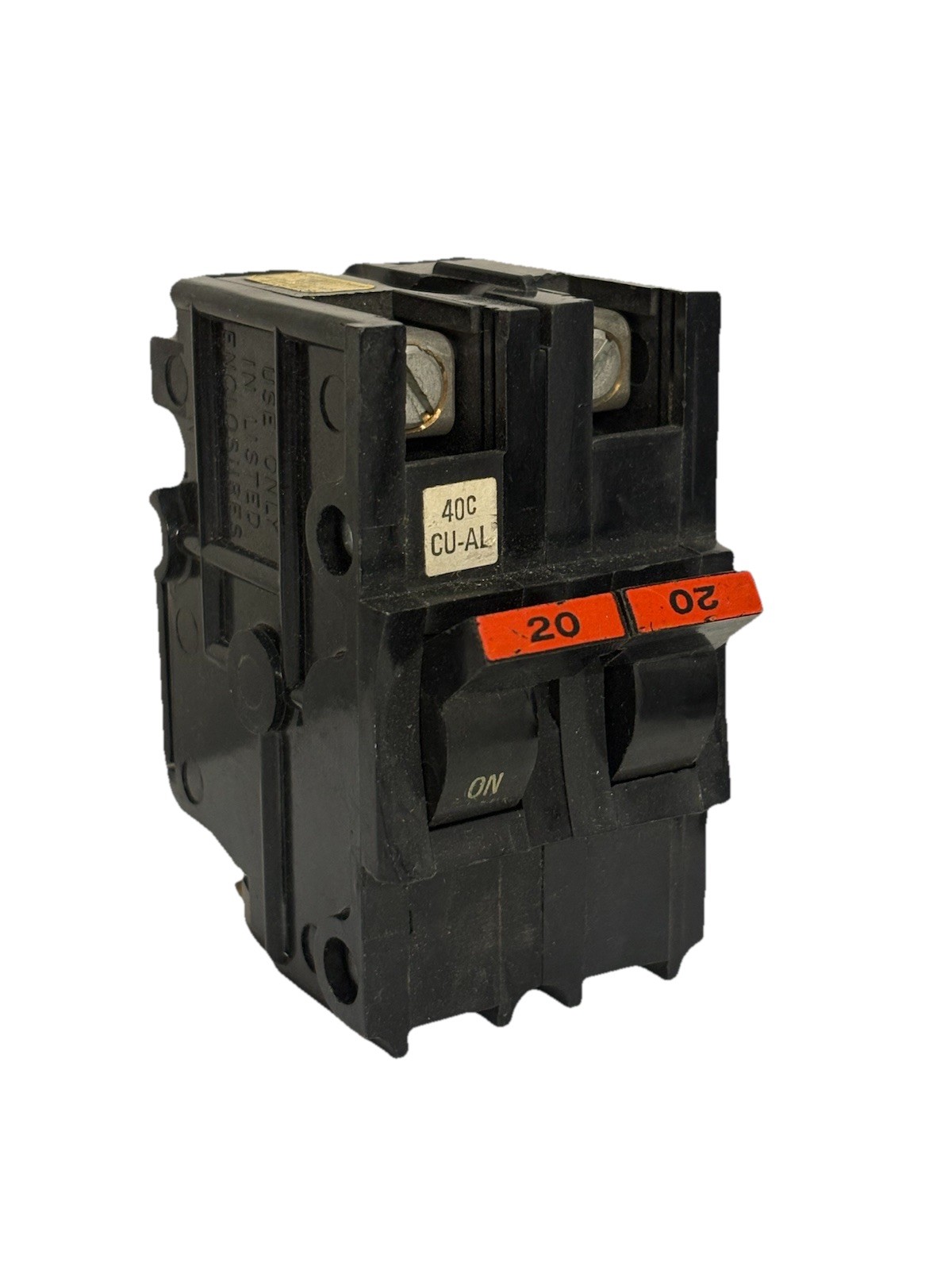 Federal Pacific FPE NA220 Stab-Lok 20 Amp 2 Pole Circuit Breaker