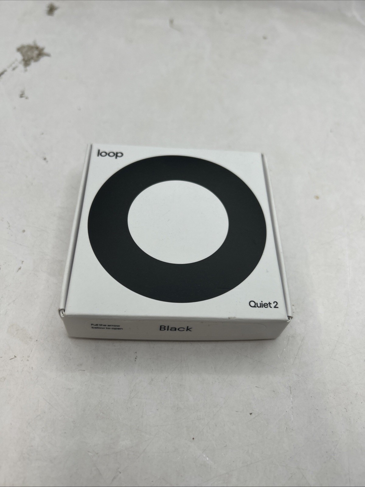Loop Quiet 2 Ear Plugs for Noise Reduction 14 Rating BLACK Open Box