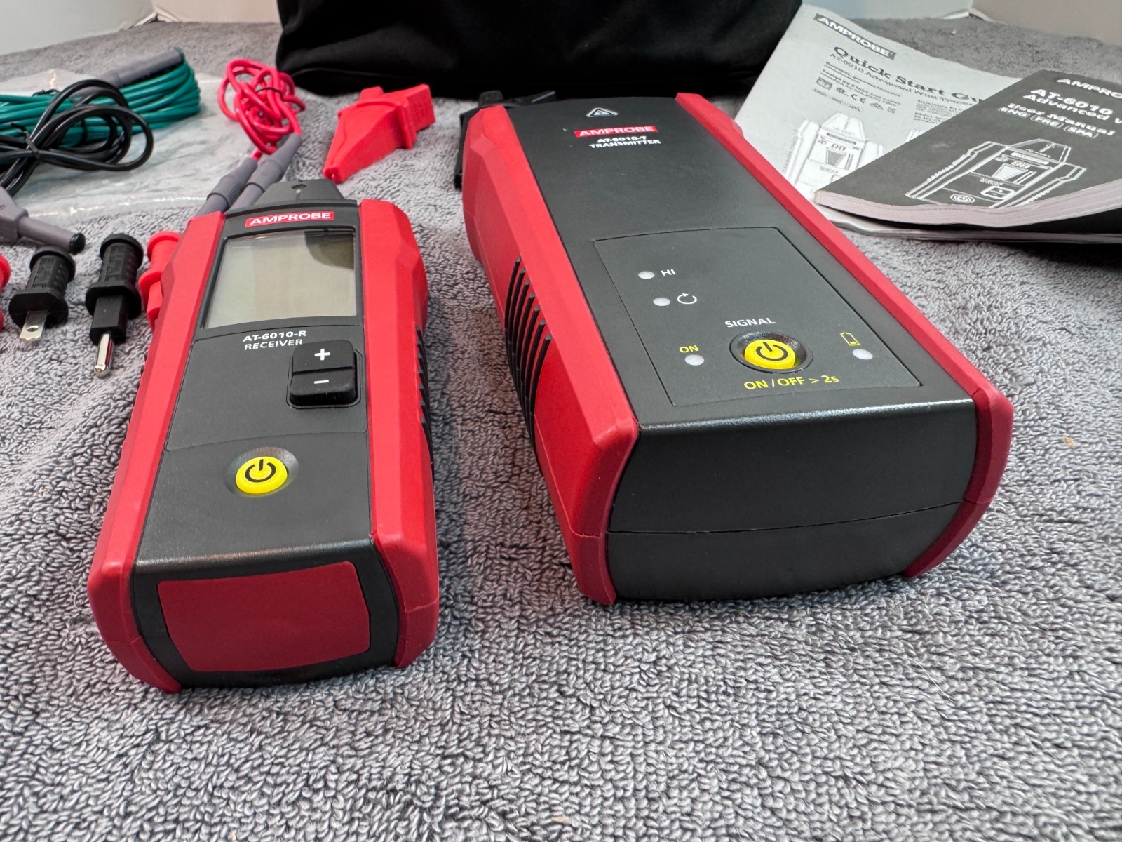Mint – Amprobe AT-6010 Advanced Wire Tracer Kit CAT III 600V (LotA2)