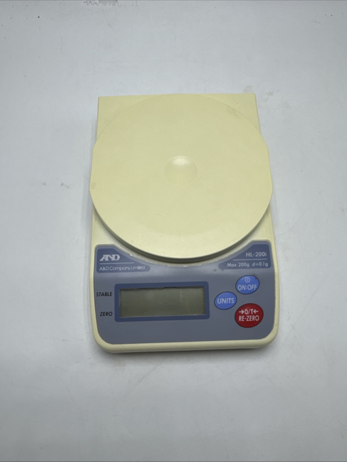 A&D Company Limited HL-200i Compact Scale Max 200g d=0.1g Tested Works