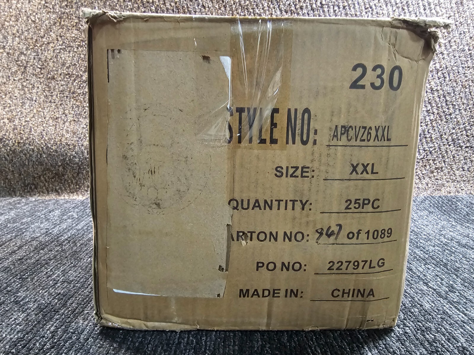 (QTY 25) Magid APCVZ6XXL Non-Woven Fabric Protective Clothing XXL , White