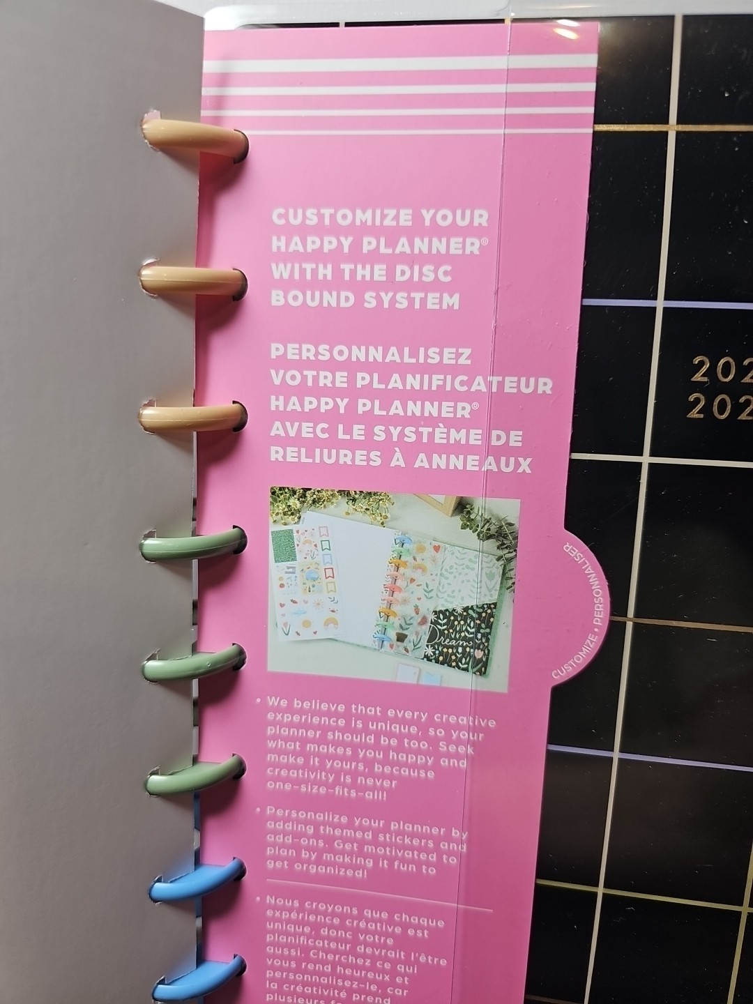 The Happy Planner 12-month planner 24-25 Classic Study Habits Quirky Plans