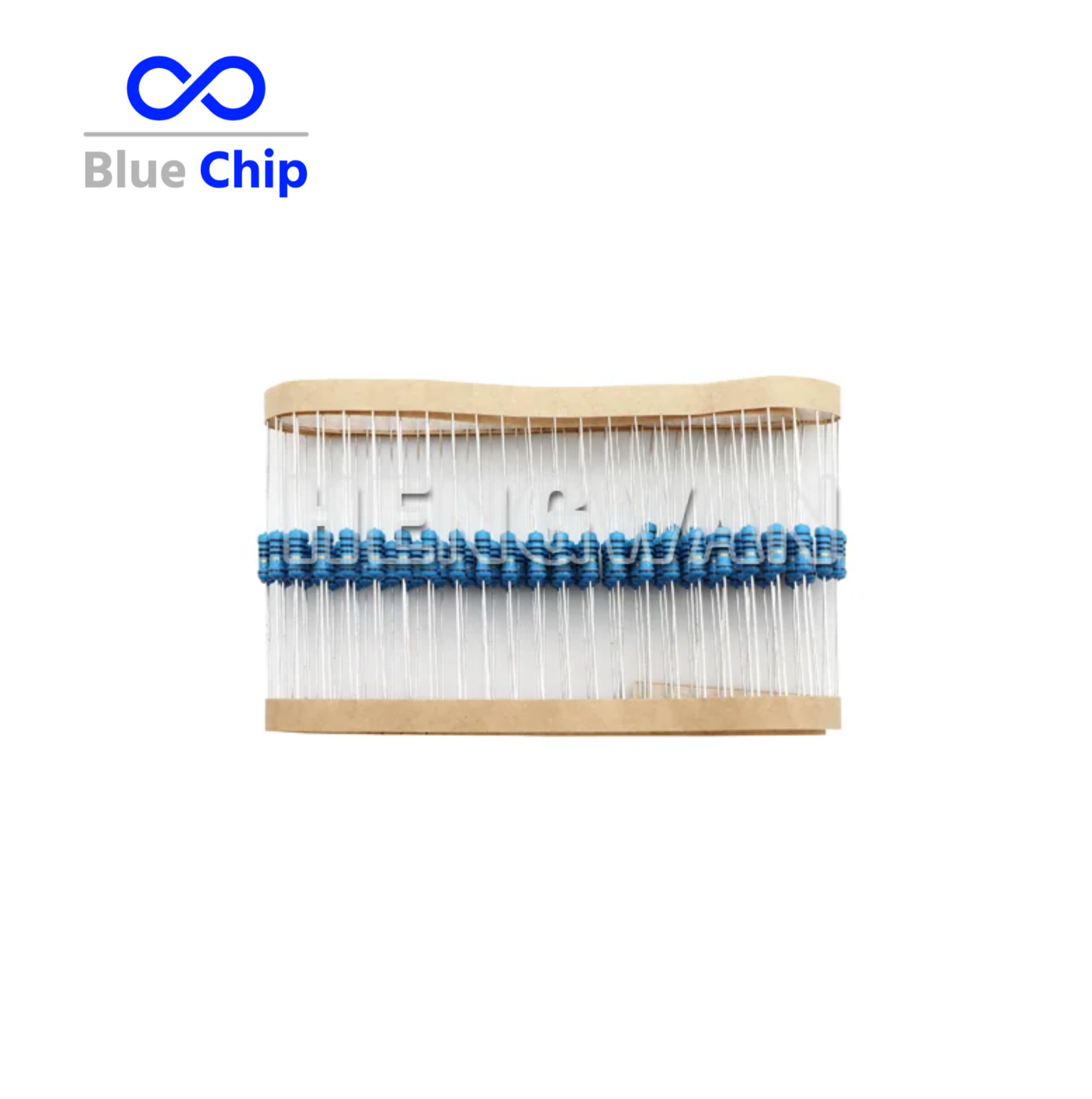 50pcs 1/2W Metal Film Resistor 1% 0 ohm to 4.7M ohm