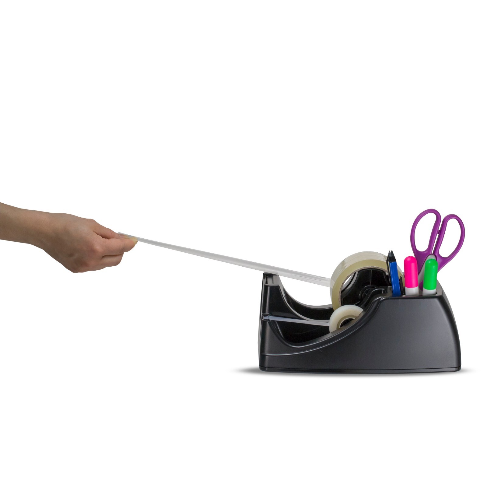 Commercial Industrial 2″ INCH Packing Tape Dispenser Heavy Duty Tabletop Desktop