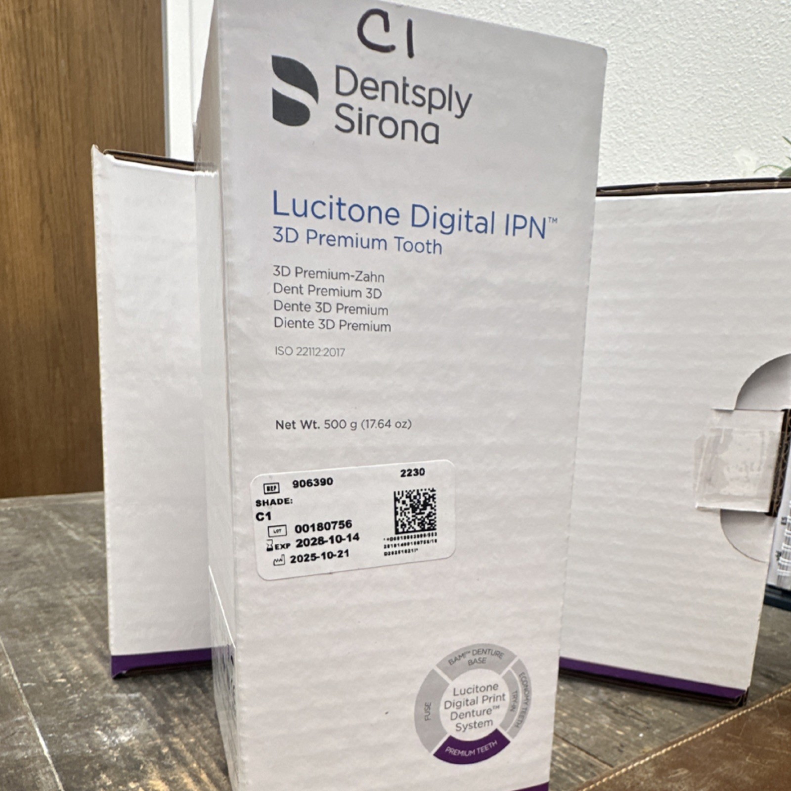 Dentsply Sirona Lucitone Digital IPN 3D Premium Tooth Dental Laboratory