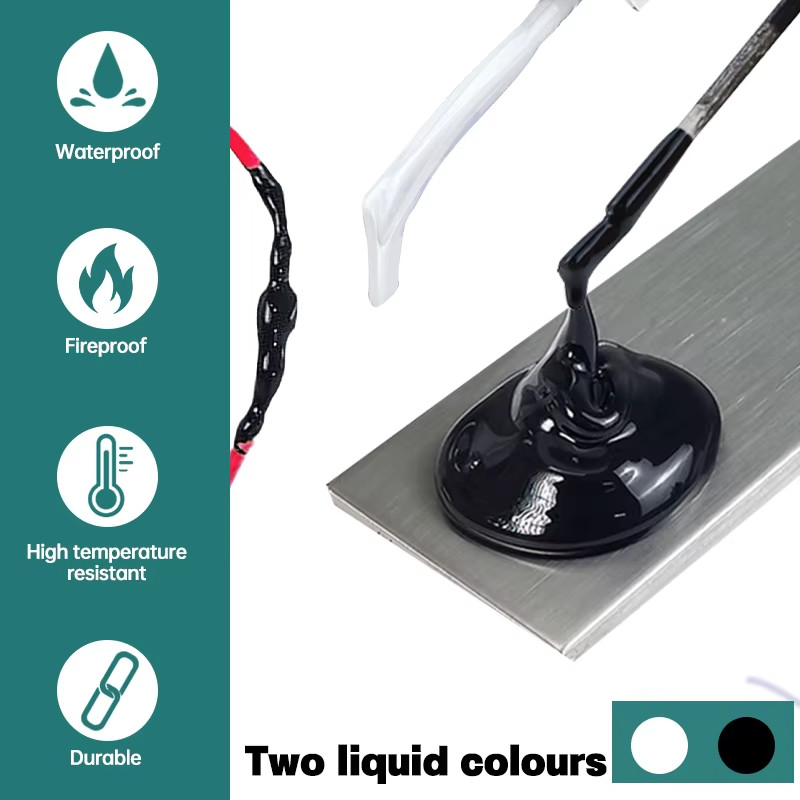 Waterproof Liquid Electrical Tape Insulating Wire Cable Repair Quick Dry Sealant