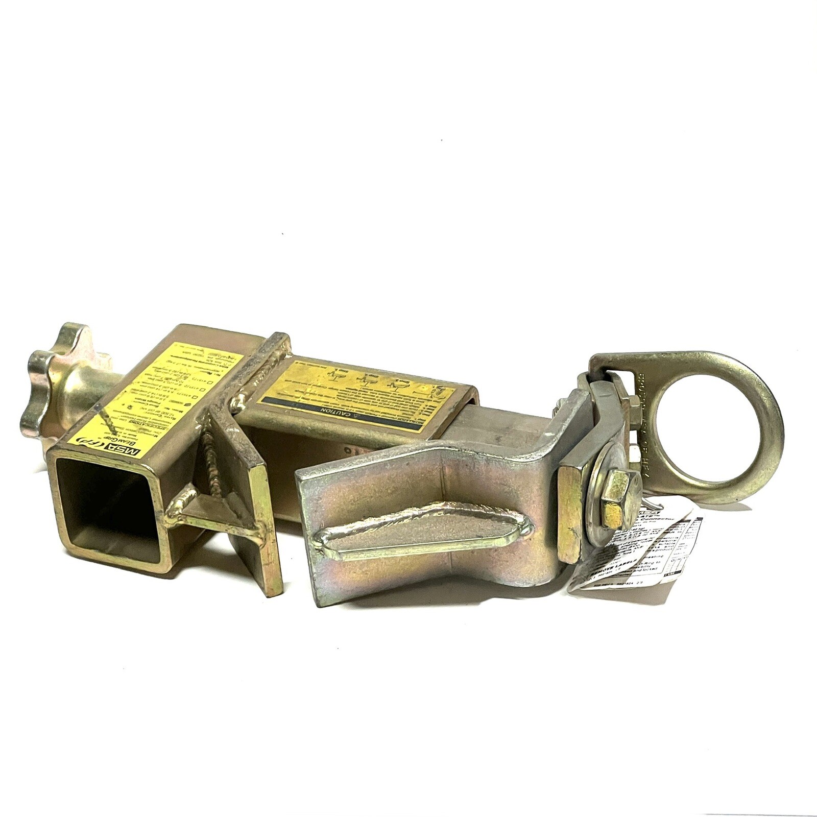 MSA BEAM GRIP 506682 Up To 5.6” Beam Flange 12,500lb Capacity New