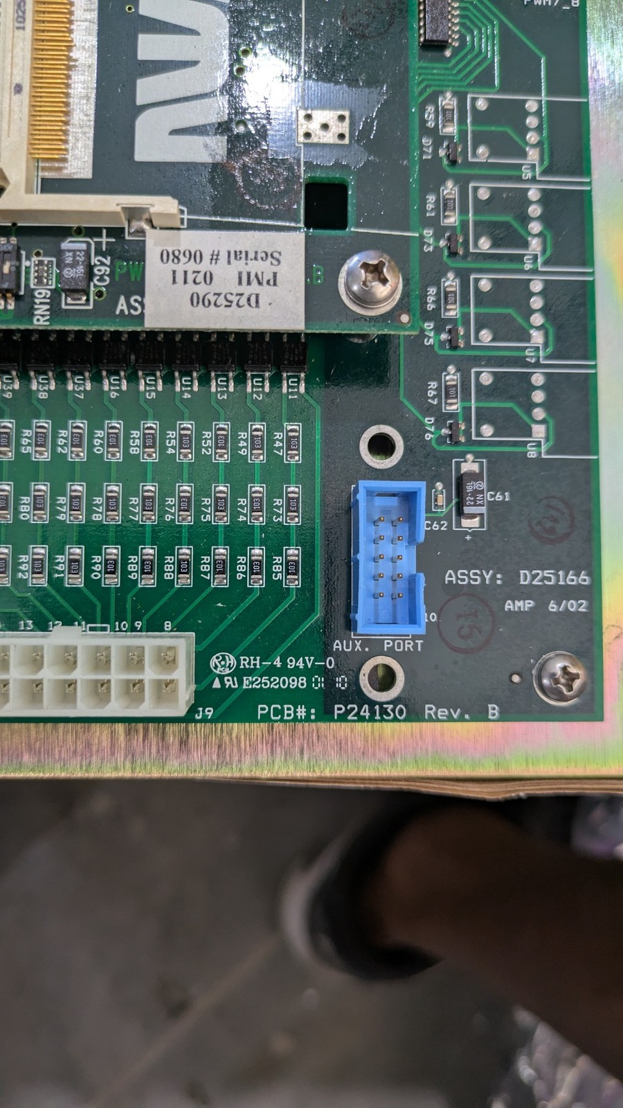 NWL G20845-01 / D25166-01 / D4310029632 / D25290 MODULE CONTOL