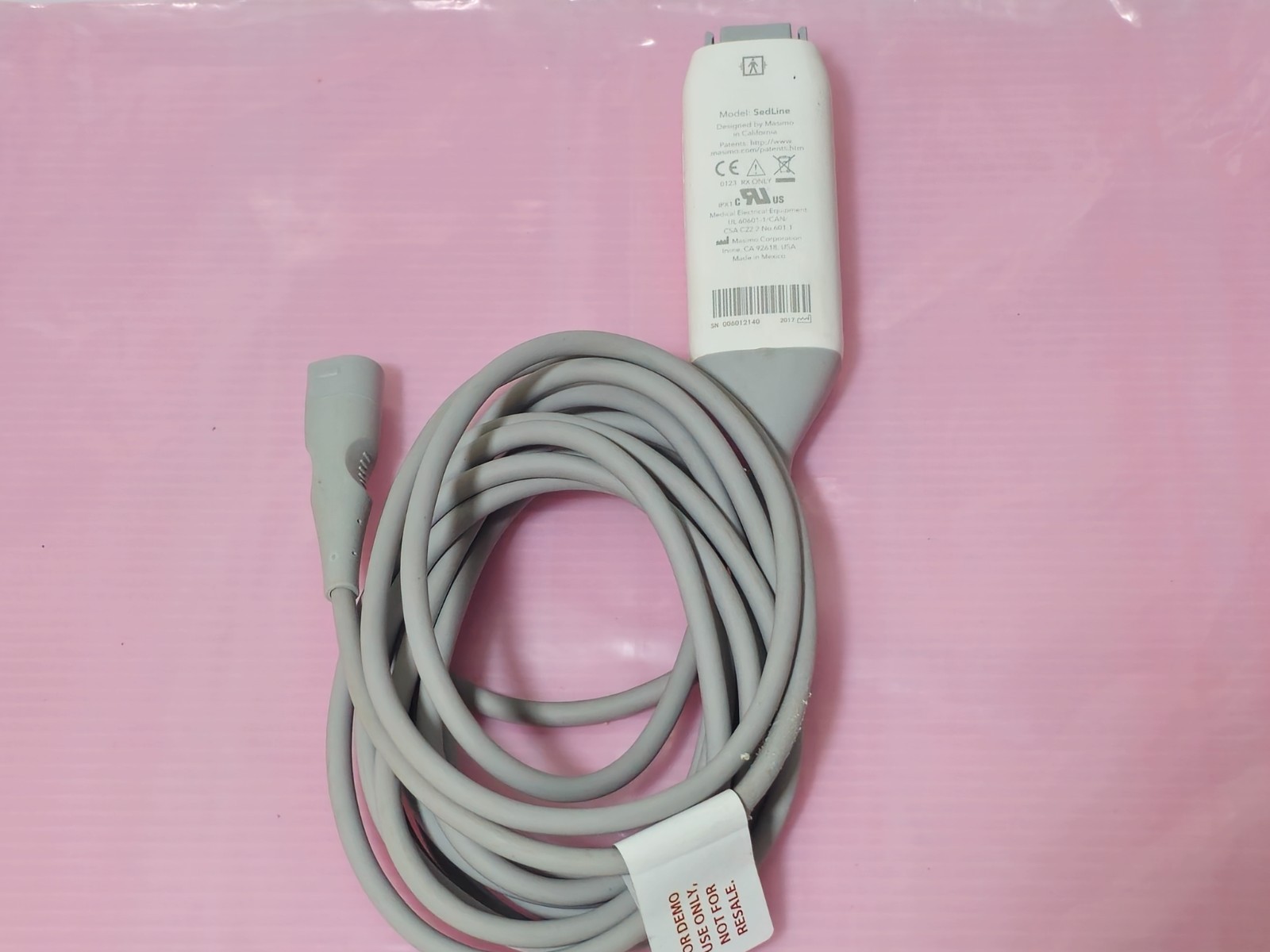 Masimo SedLine Patient Cable Sensor Interface Module EEG Monitoring Cable
