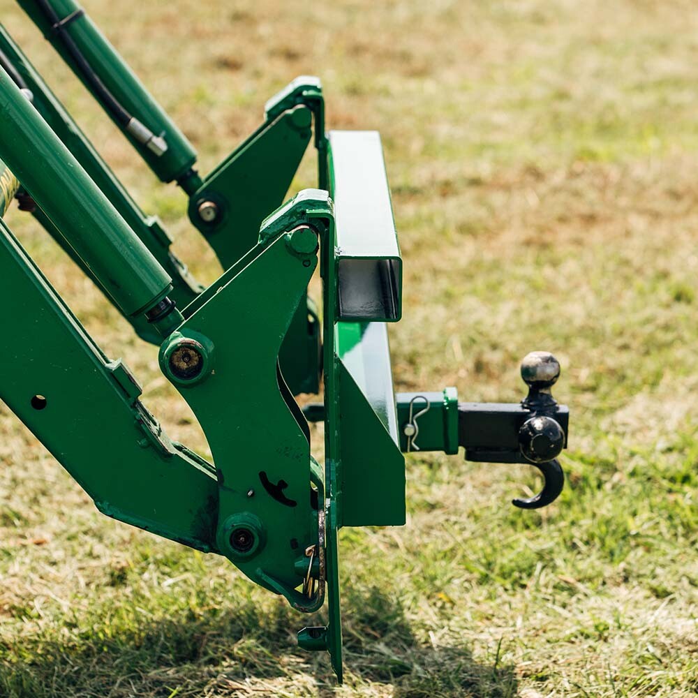 Titan Attachments Receiver Mount Plate Fits Front Loader Hook and Pin Connection