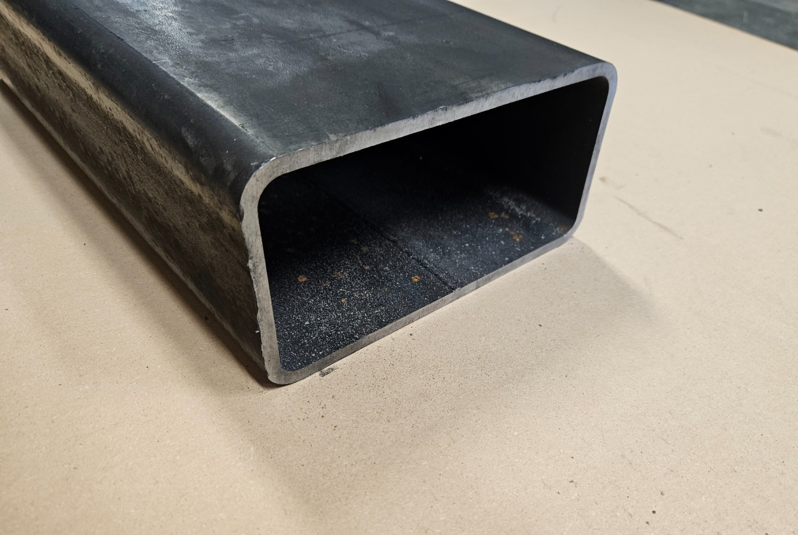 1/4″ Thick, 4″ x 8″ Steel Square Tube, x 18″ Long