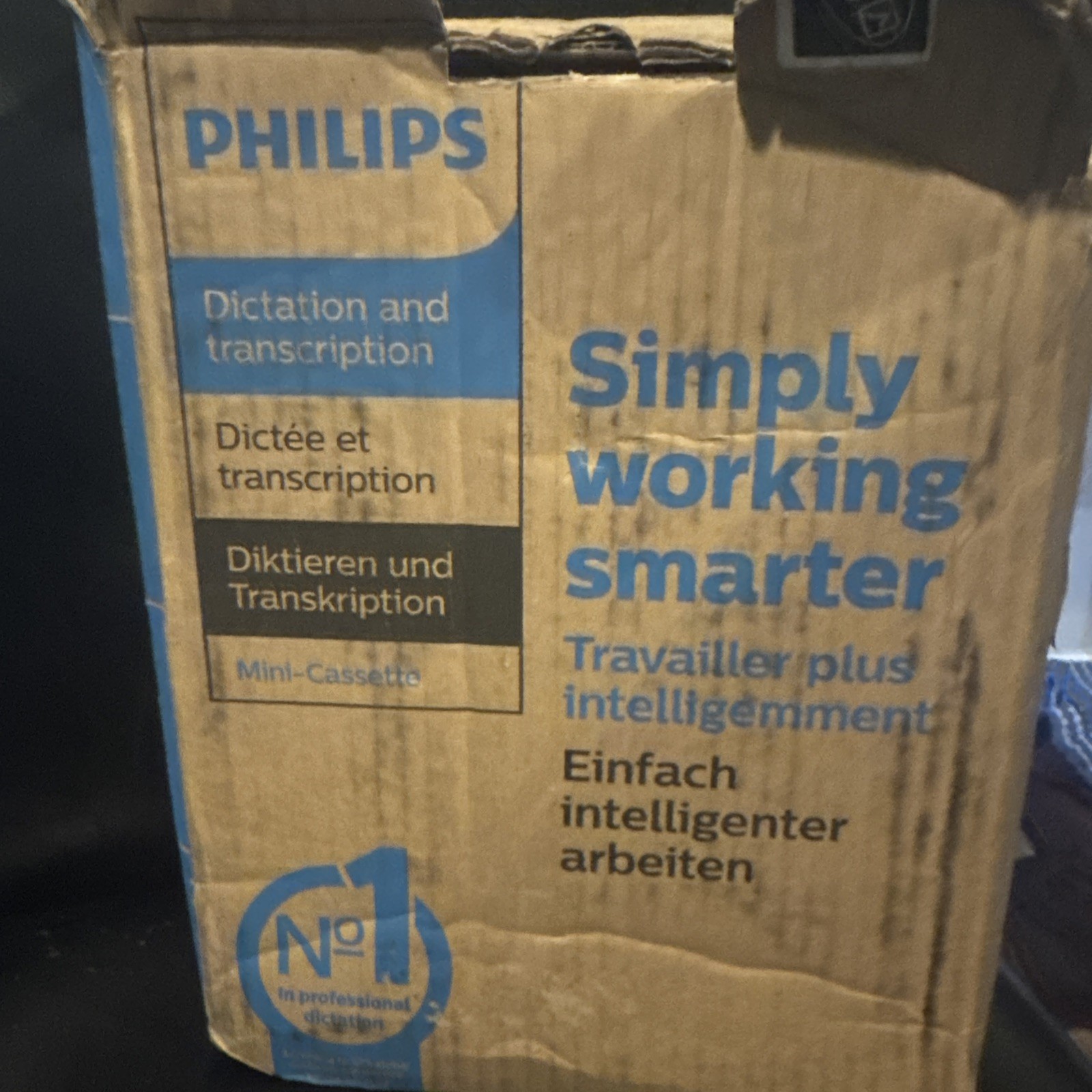 Philips Mini Cassette Transcription Kit LFH-0720/52 Transcriber