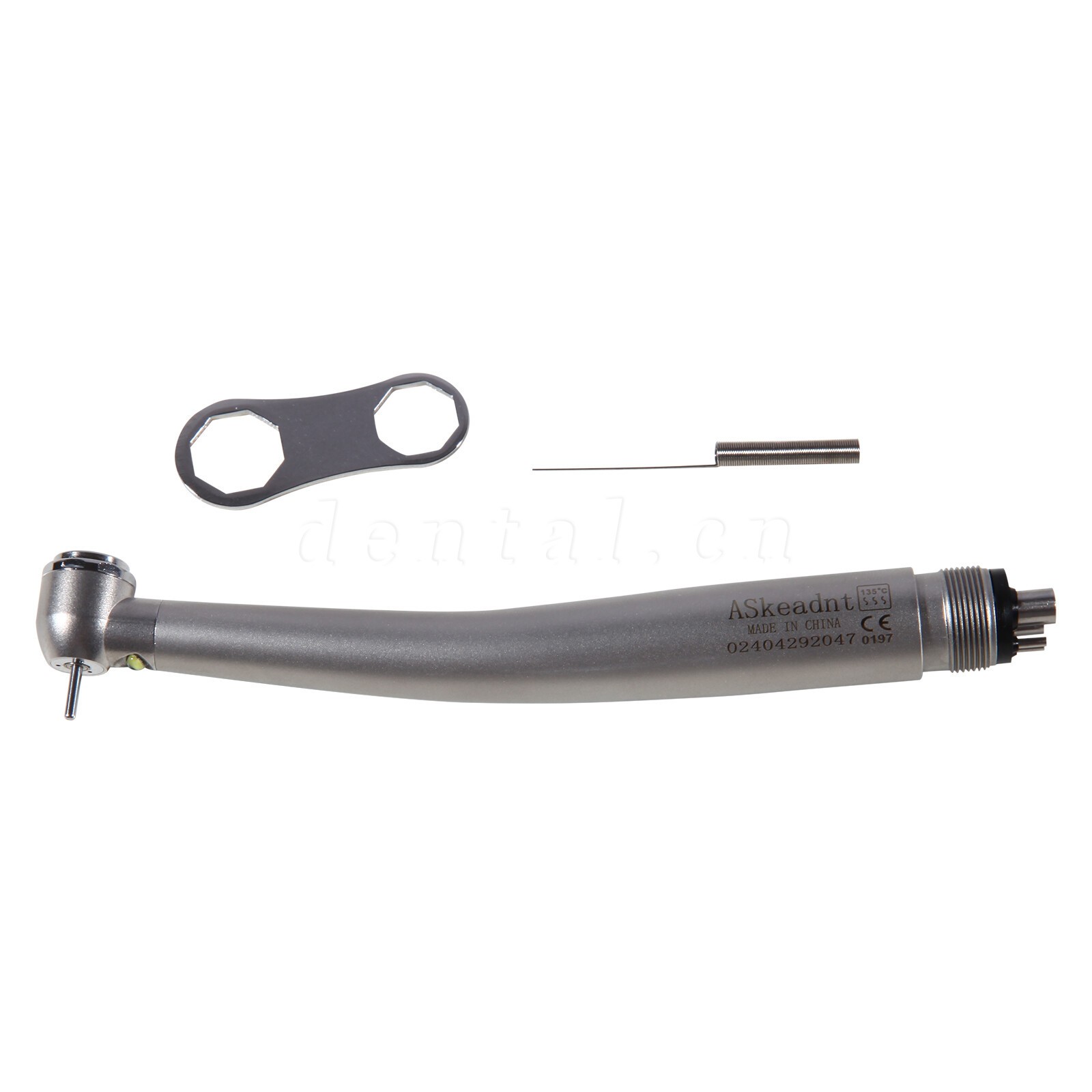 10 NSK Style Dental Hi Speed Handpiece Fiber Optic LED E-generator Turbine 4Hole