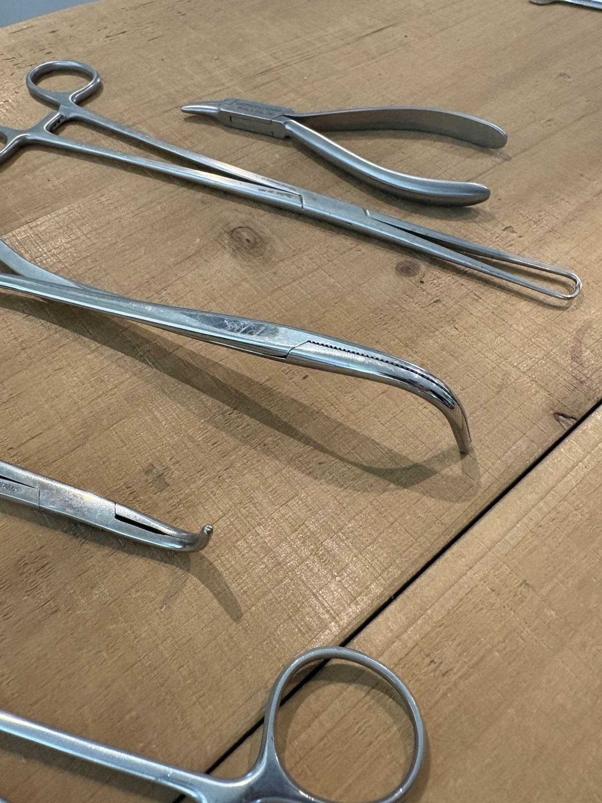 Lot Of Surgical Hemostats Ortho & Other. Stainless Steel Multiple Brands.