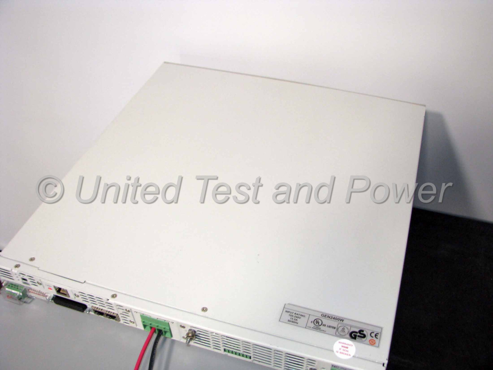 TDK Lambda GEN2400W GEN300-8 DC Power Supply. 0-300VDC, 0-8A. 2400 Watt. 1-U