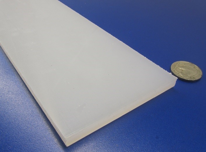Polypropylene Bar 1/4″ (.250″) Thick x 3.00″ Wide x 48″ Long, 4 pcs, 16 feet