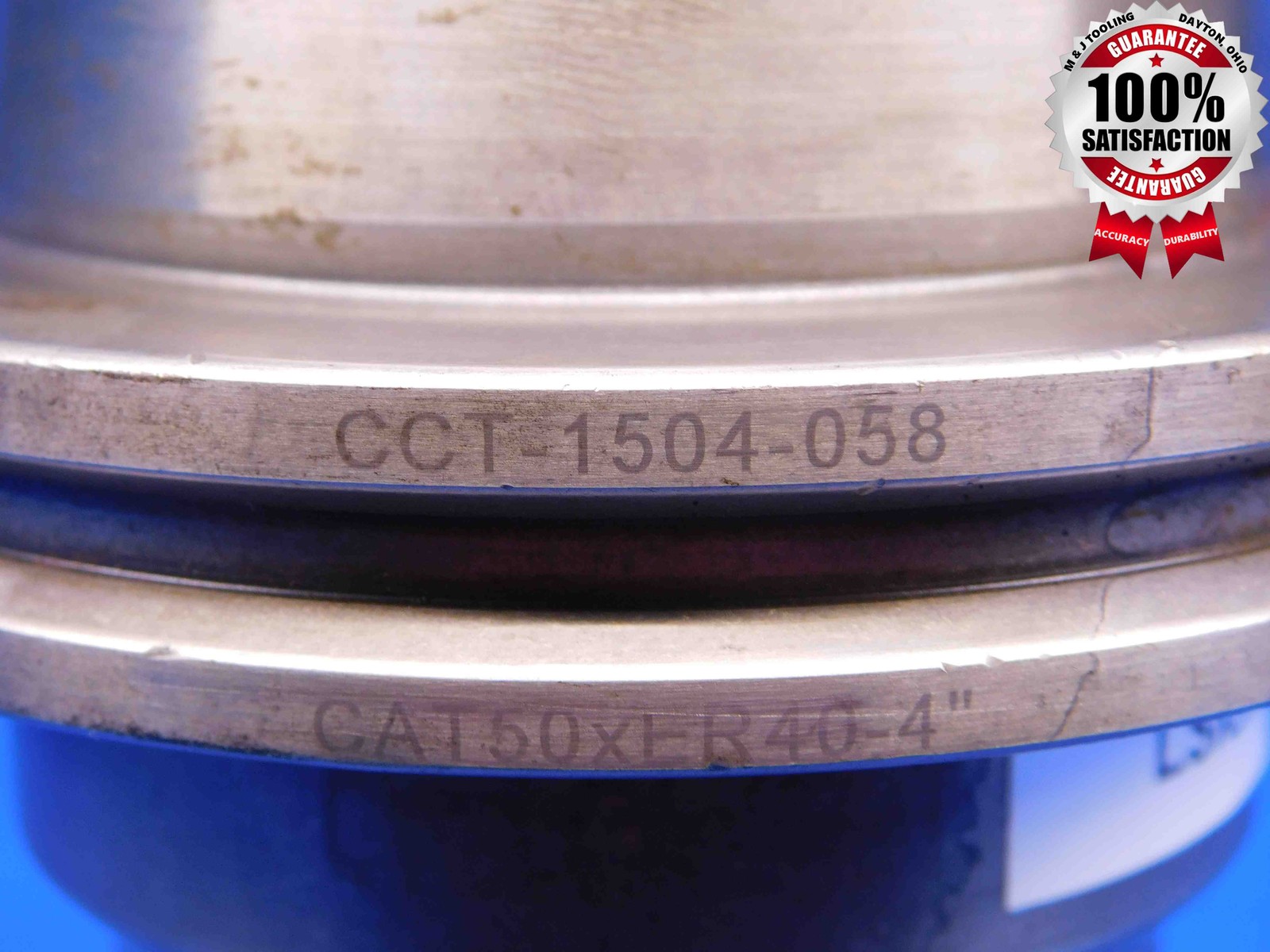 CAT50 CYCLOCUT ER40 COLLET CHUCK TOOL HOLDER 3 5/8 PROJECTION CCT-1504-058 ER 40