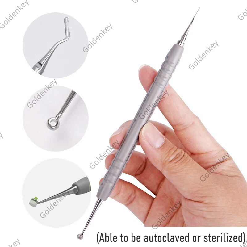 Dental Foam Pads Composite Resin Filling Spatula Handle OptraSculpt Kit Veneer
