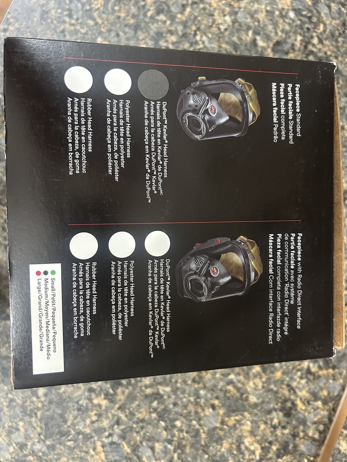 3M Scott Vision C5 Full Facepiece Respirator Mask Small Gen2 New Open Box