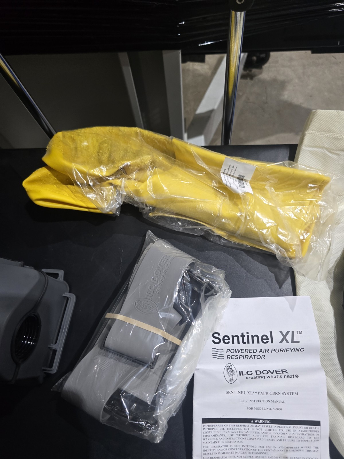 Sentinel XL S-5000-08 CBRN PAPR Chem/Bio/Rad/Nuclear Rated Respirator w/Backpack