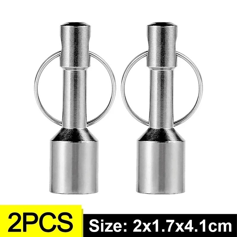 1/2pcs Keychain Neodymium Magnet for Testing Coins, Jewelry, Brass, Gold, Silver