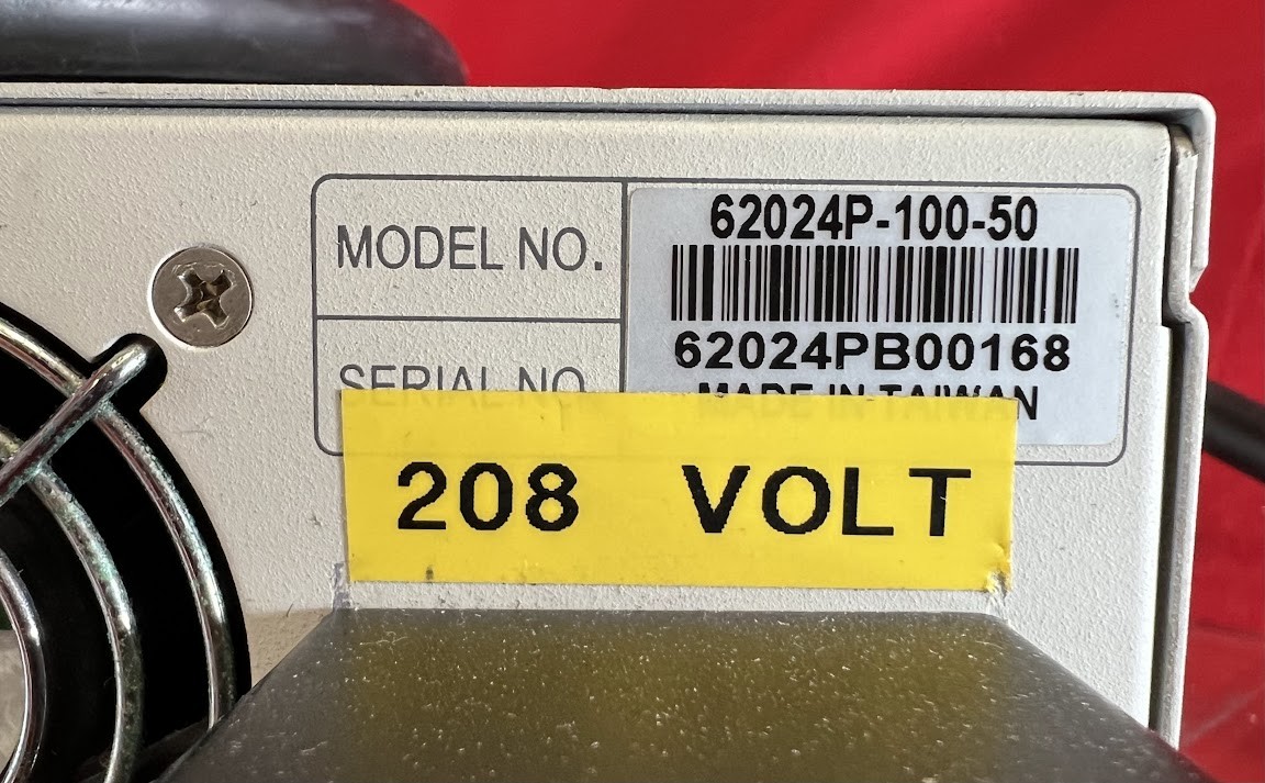 Chroma 62024P-100-50 Programmable DC Power Supply, 0~100V, 0~50A, 1200W