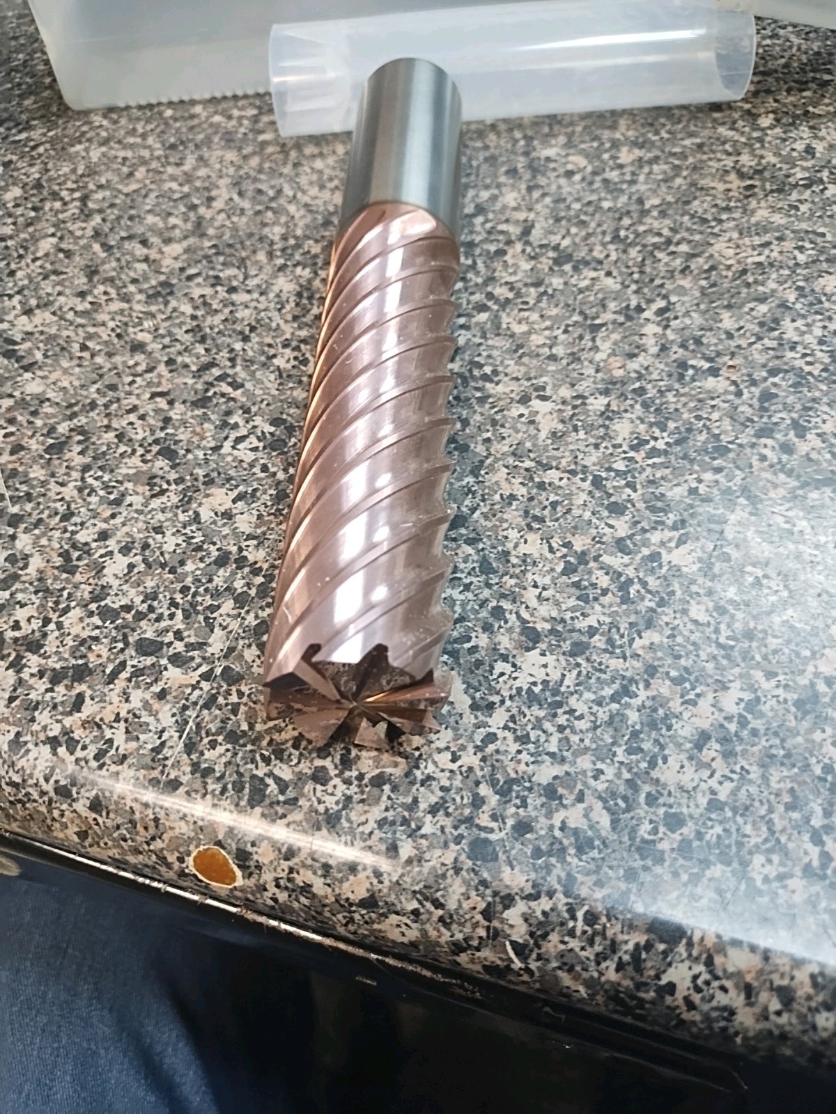 EXTRA LONG CARBIDE HARD ENDMILL EHHM832ZX METRIC SIZE 32.0 ACZ 10M 8 Flute
