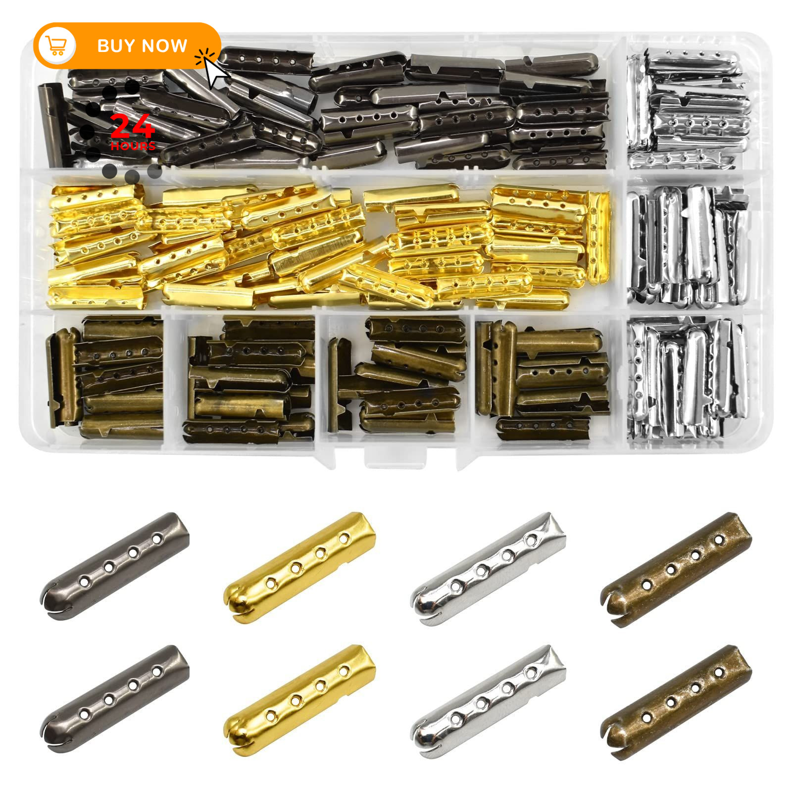 HDST-HOME 23mm 4 x 23 mm/ 0.16 x 0.9 inch, Golden, Silver, Gun-black, Bronze