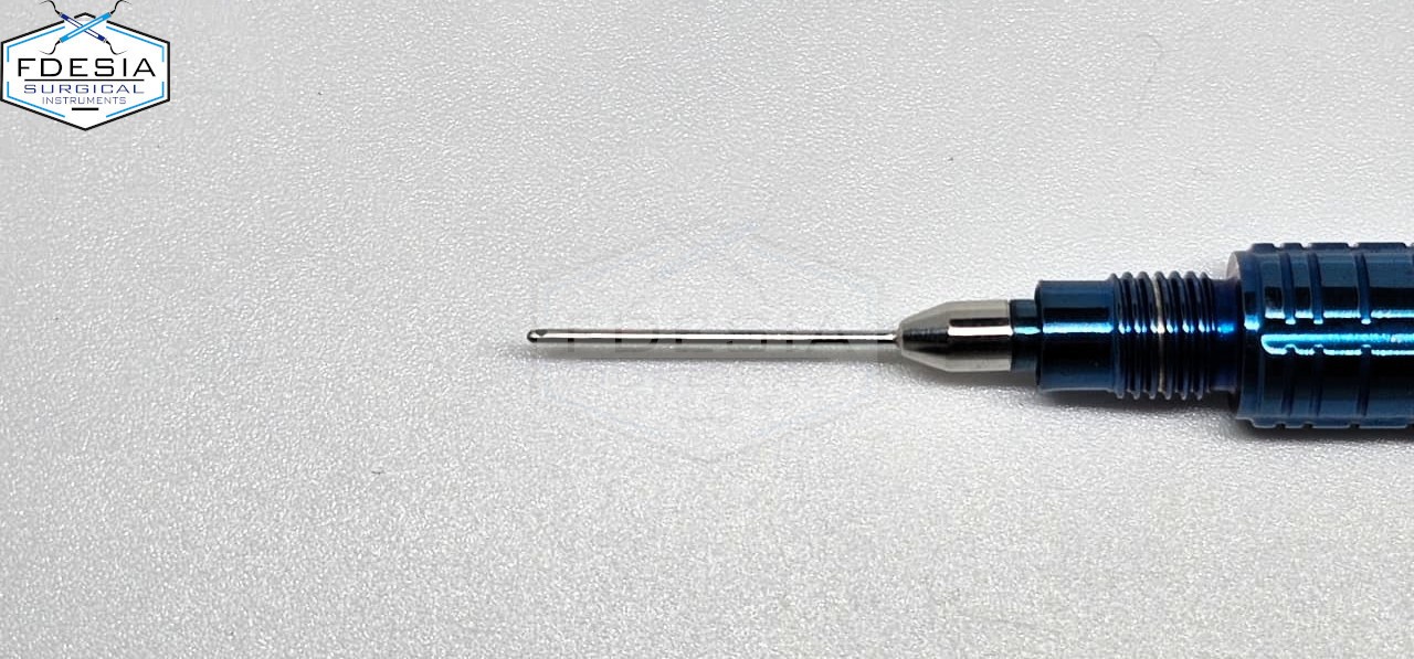 Titanium Ophthalmic I/A Handpiece Cannula Coaxial Straight 21G
