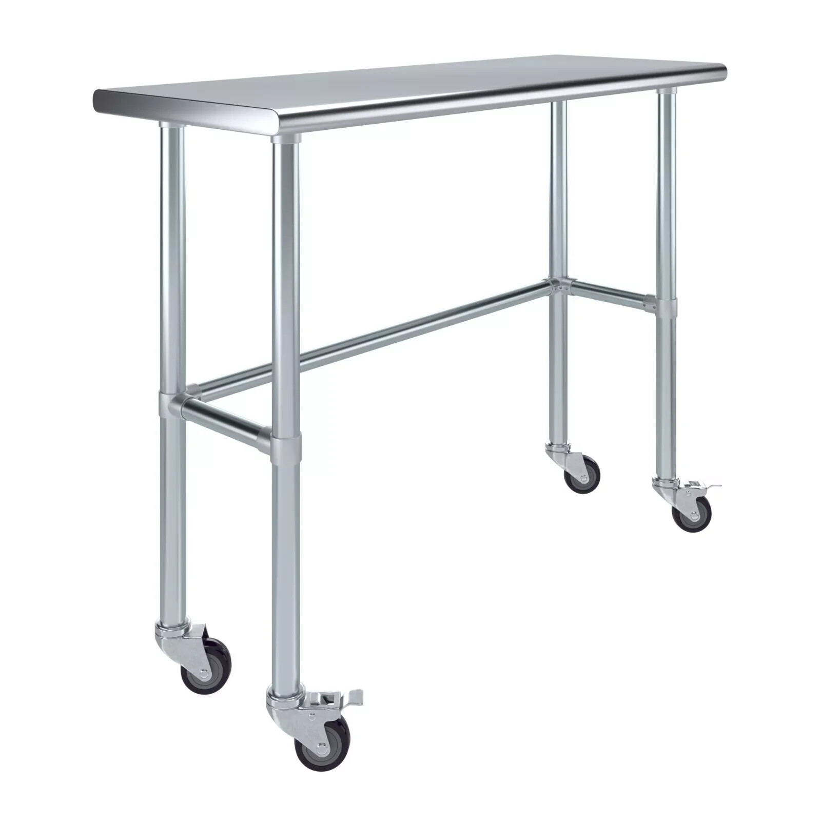 36″x30″ Stainless Steel Kitchen Prep & Work Table, NSF Certified, Open Base