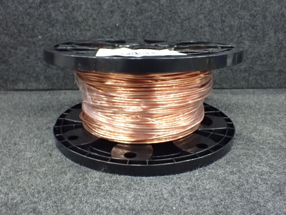 CERROWIRE 050-2000J Solid Bare Copper Wire, 8 AWG, 500ft*
