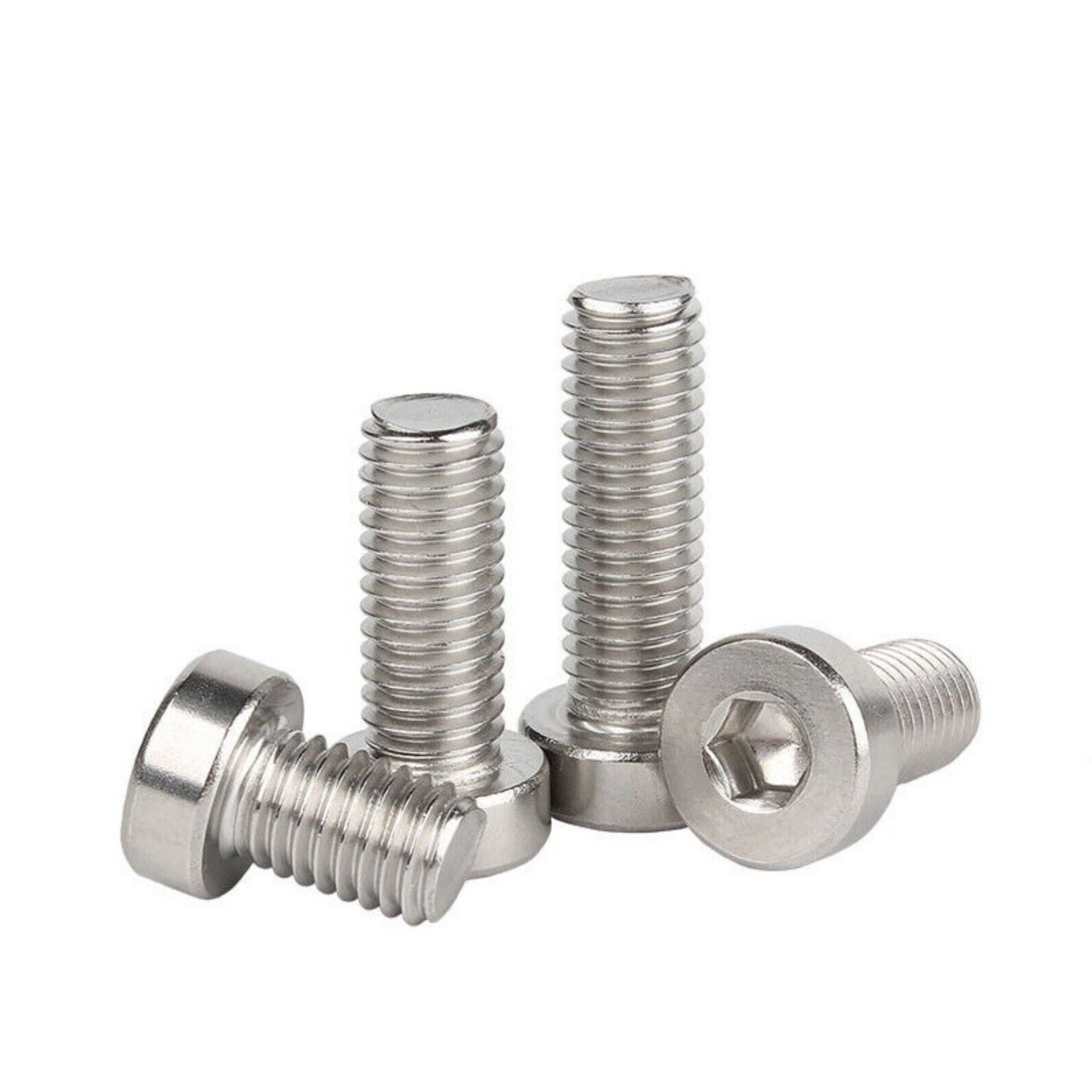 M3-M10 Allen Hex Hexagon Socket Ultra Thin Low Flat Wafer Cap Head Screw Bolt