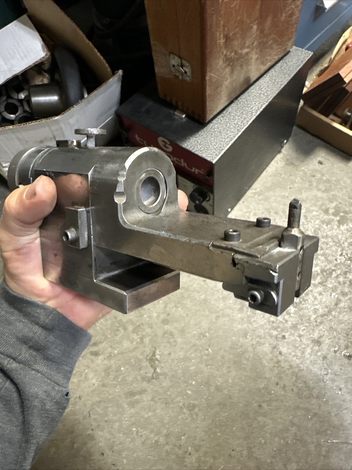 HERMANN SCHMIDT KUHN CLEARVIEW RADIUS ANGLE SURFACE GRINDING WHEEL DRESSER