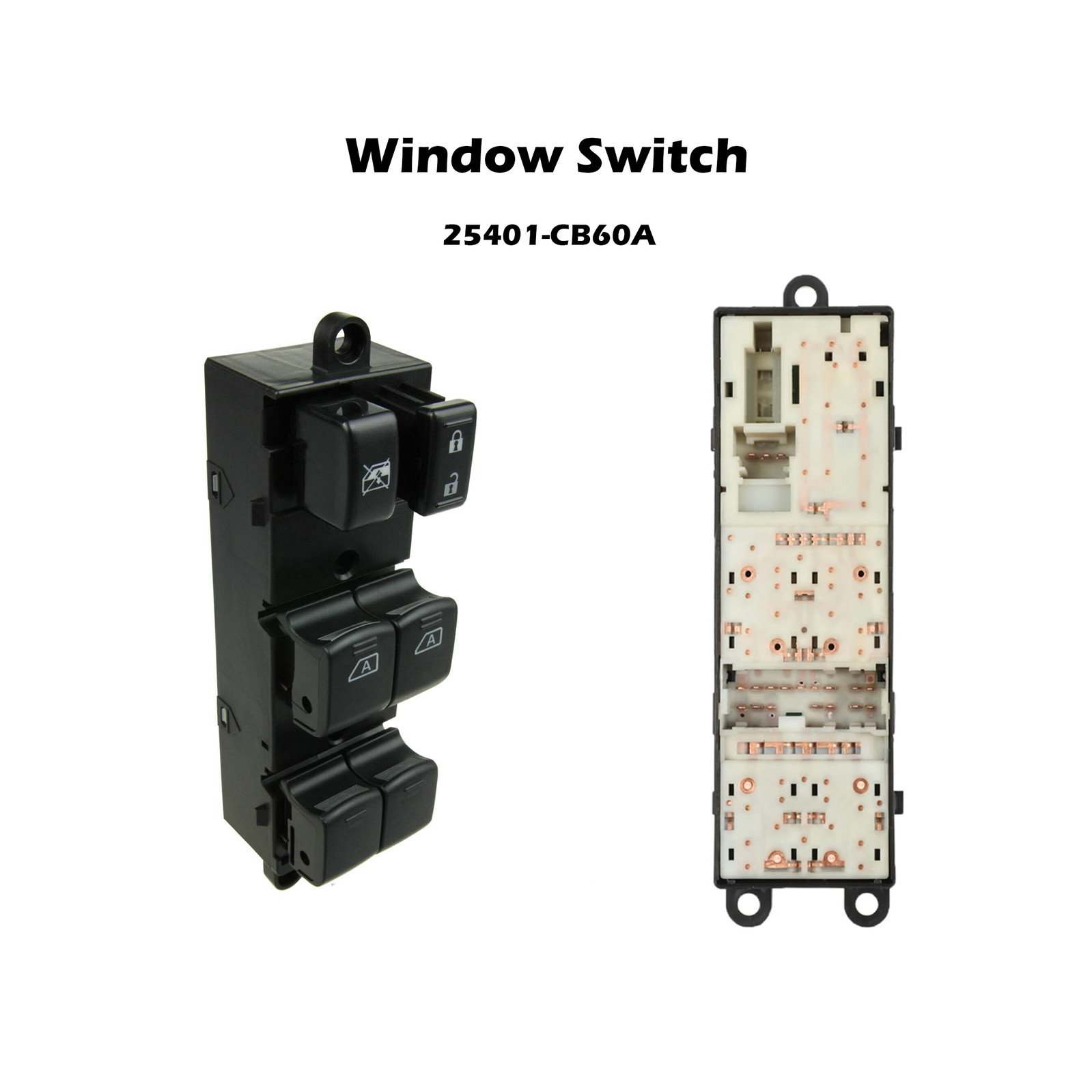 Drivers Side Left Window Switch Applicable To 07 Nissan Murano 25401-CB60A