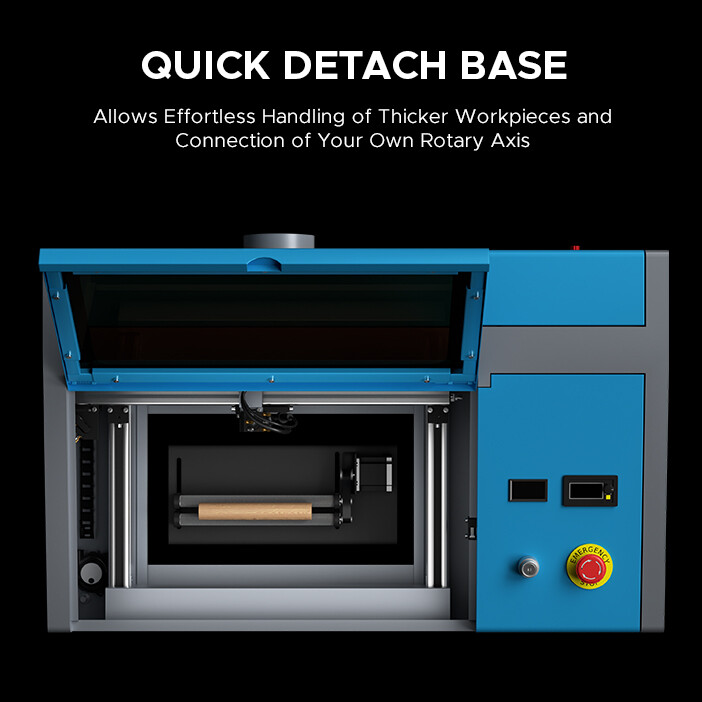 🔥 Secondhand 40W CO2 Laser Engraver Marker with 8 x12 Workbed 2024 Upgraded K40