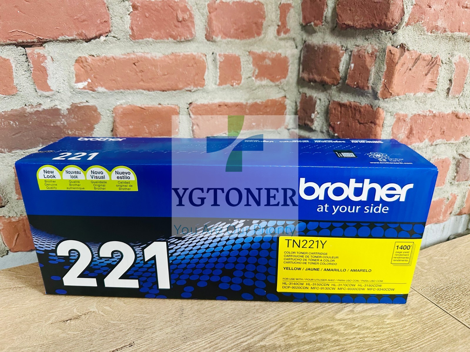 Brother TN221 CMYK 4 Colour Set Toner Cartridge