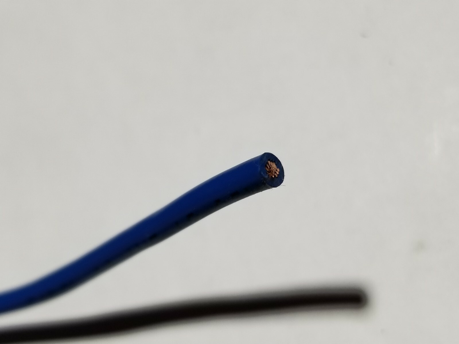 Carol 76812 #14awg Stranded Bare Copper PVC Hook Up Wire AWM MTW Blue /50ft