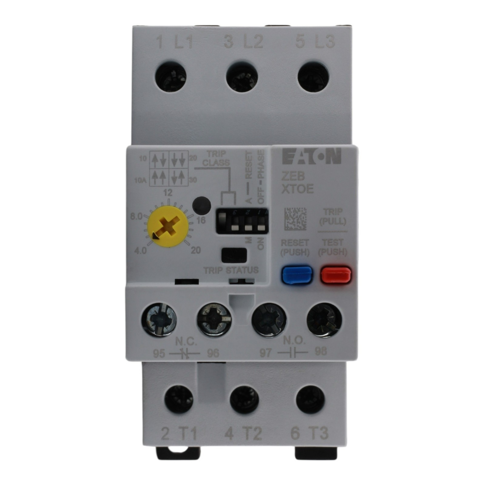 NEW Eaton C440 XTOE020CCSS 4-20A 45mm Electronic Overload Relay